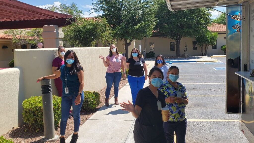 Homebuilder supports healthcare team at Mesilla Valley Hospice