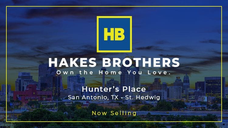 Hunters Place Now Selling Announcement
