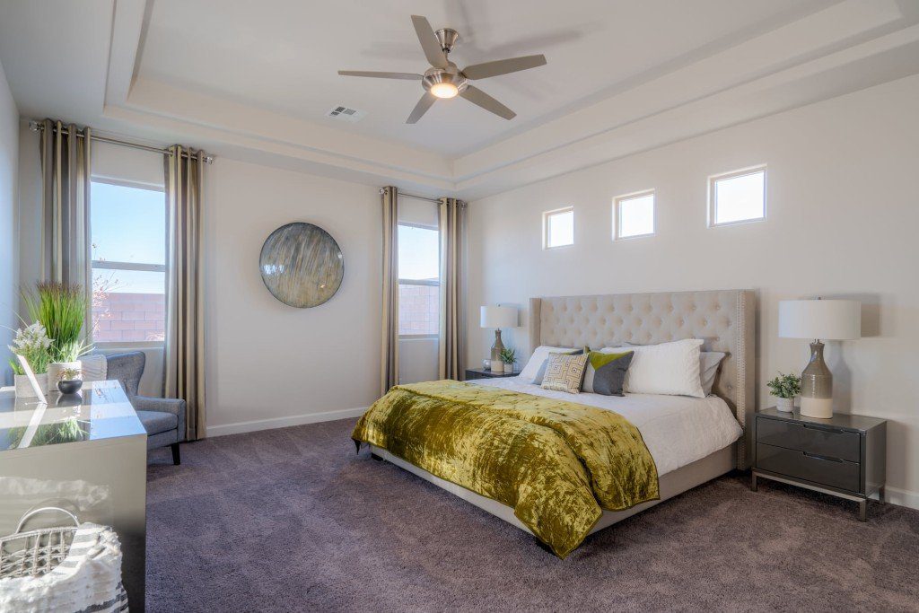 Master Bedroom in Lomas Encantadas New Home Community