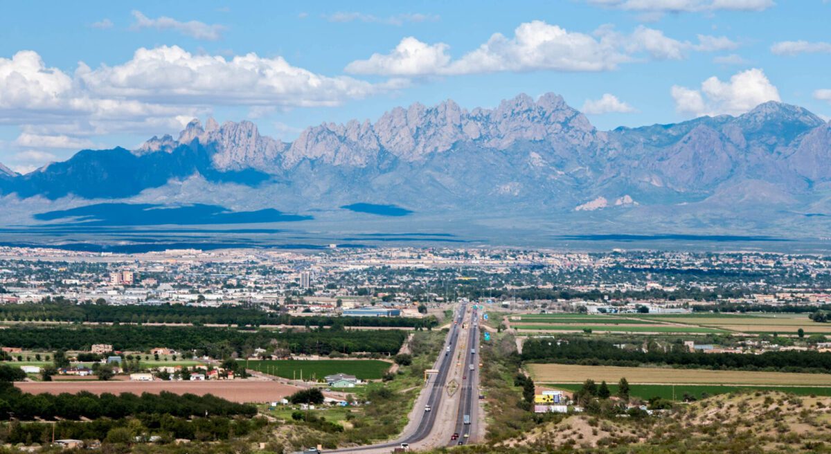 Las Cruces NM city landscape