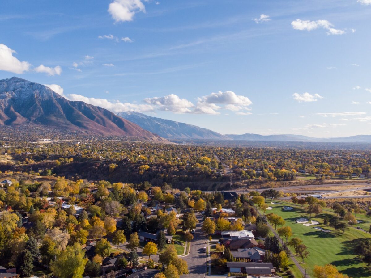 Albuquerque, New Mexico from the Sandia Mountain Crest