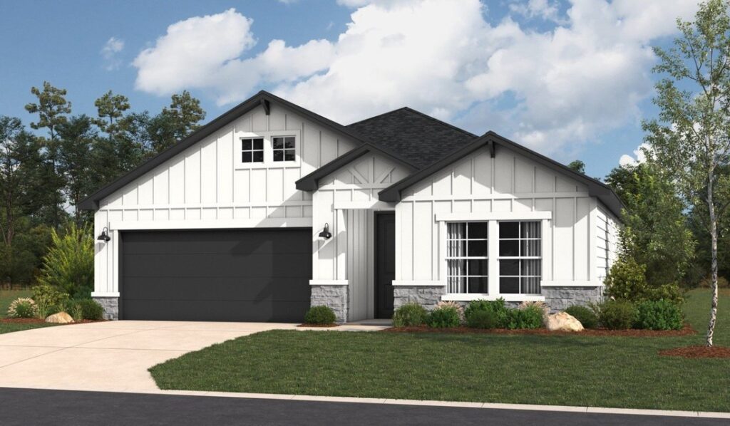 Farmouse New Home Floorplan at The Grove