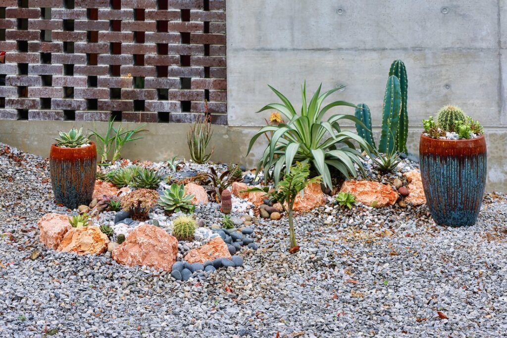 Xeriscape garden design