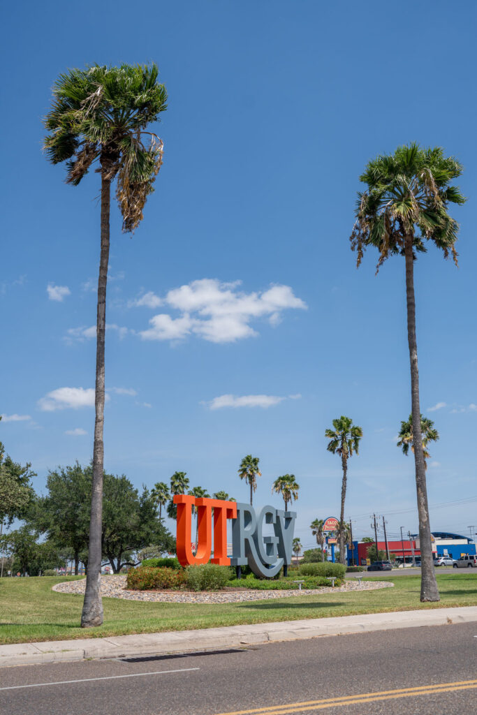 UTRGV sign