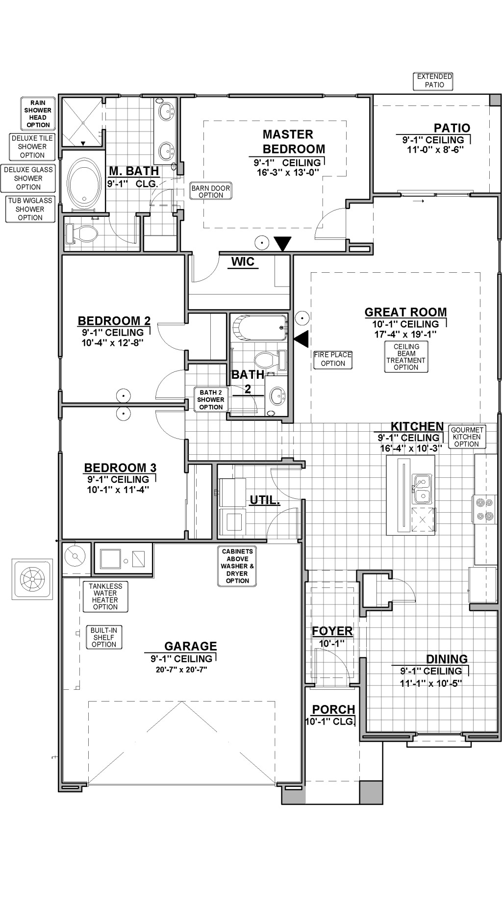 Peyton Estates 1630 Floor Plan Peyton Estates 1630 Floor Plan