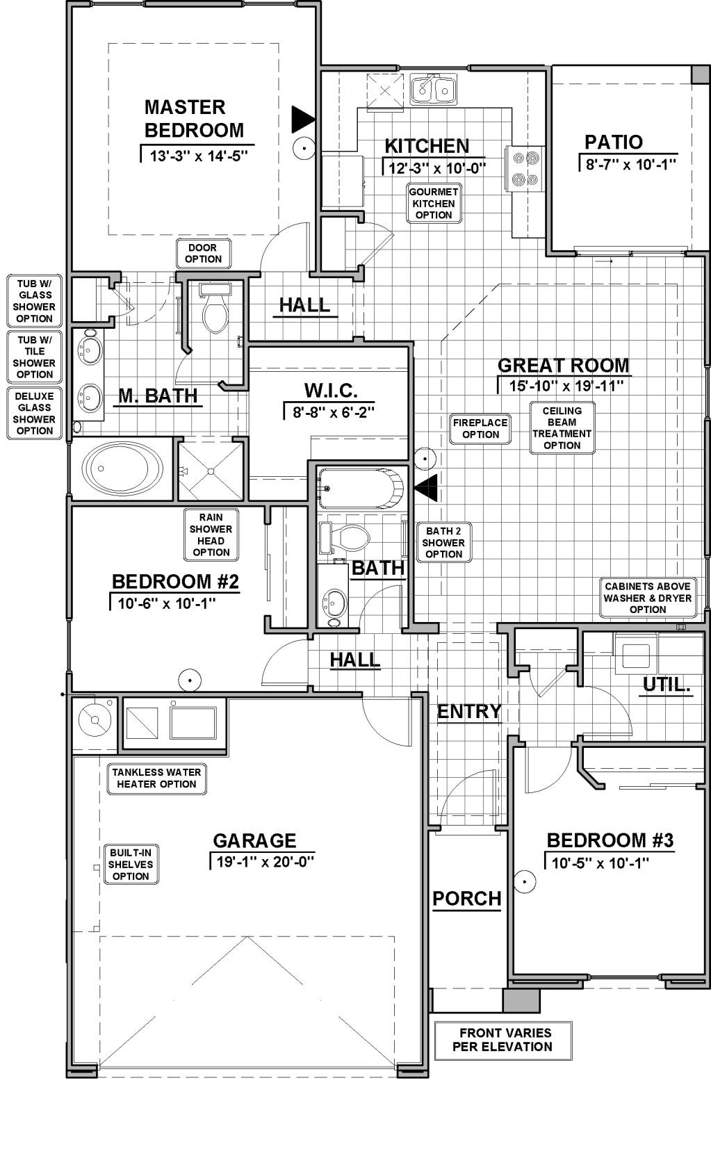 Peyton Estates 1366 Floor Plan Peyton Estates 1366 Floor Plan