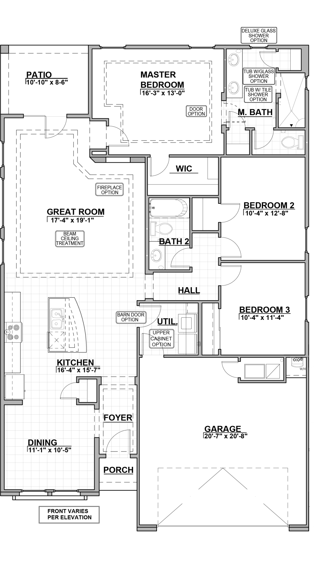 Lomas Encantadas 1638 Floor Plan