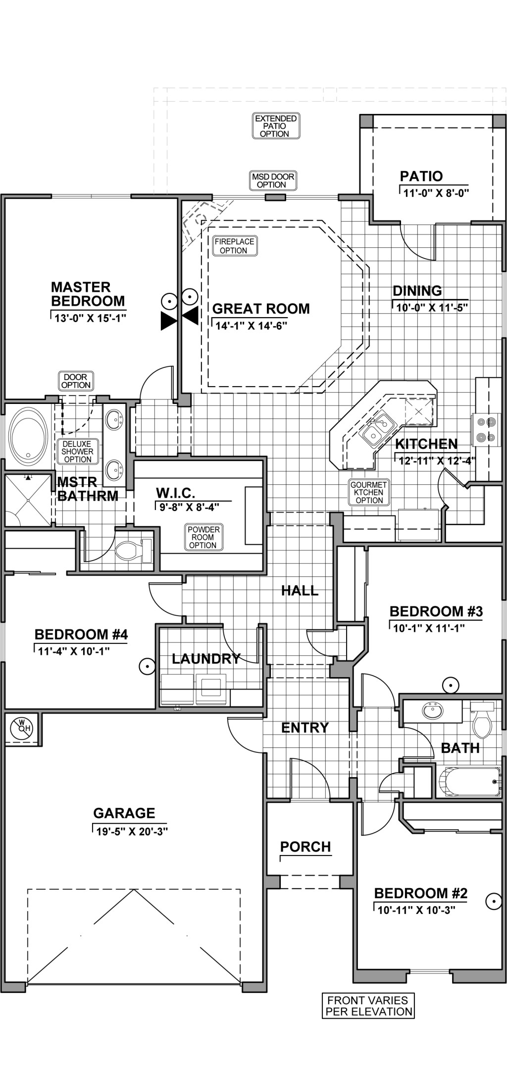 Morningside 1733 Floorplan Morningside 1733 Floorplan