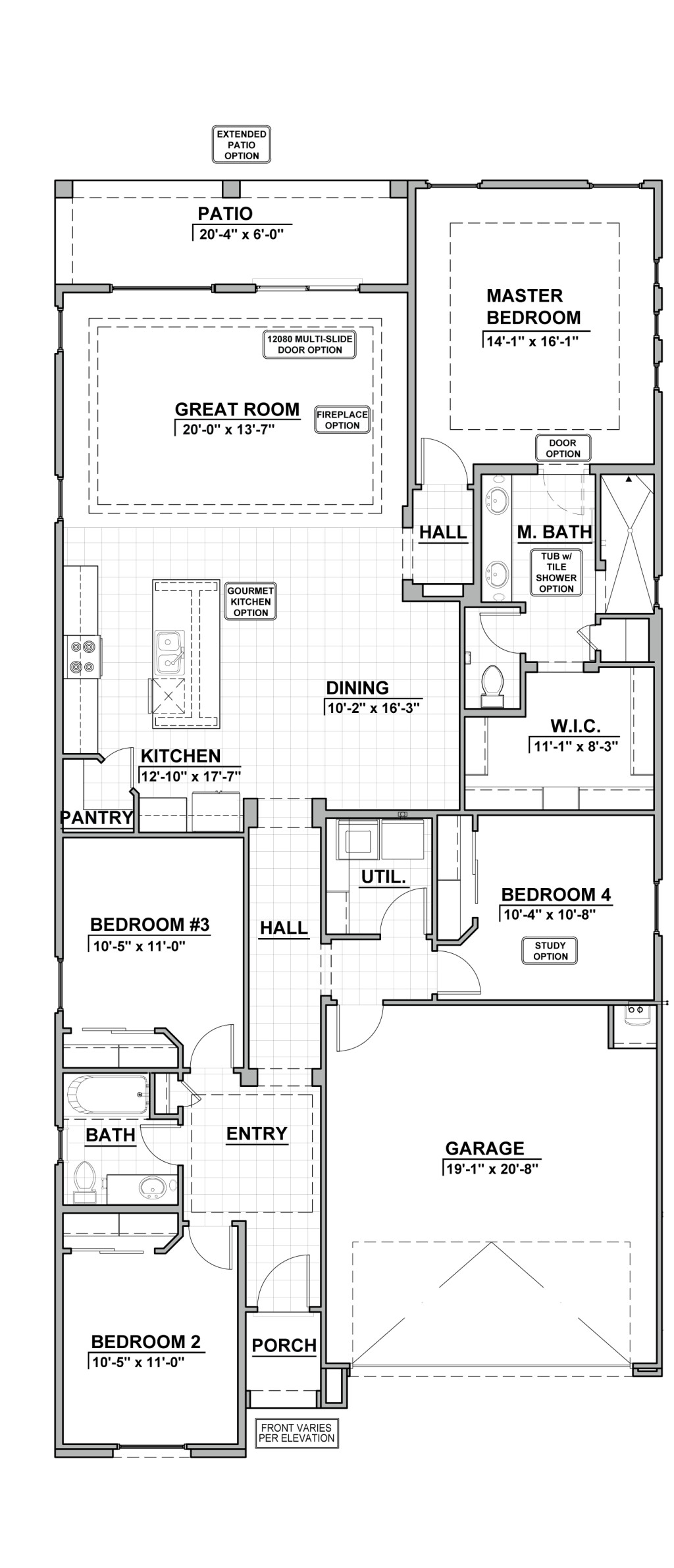 Valle Prado 1907 Floor Plan Valle Prado 1907 Floor Plan