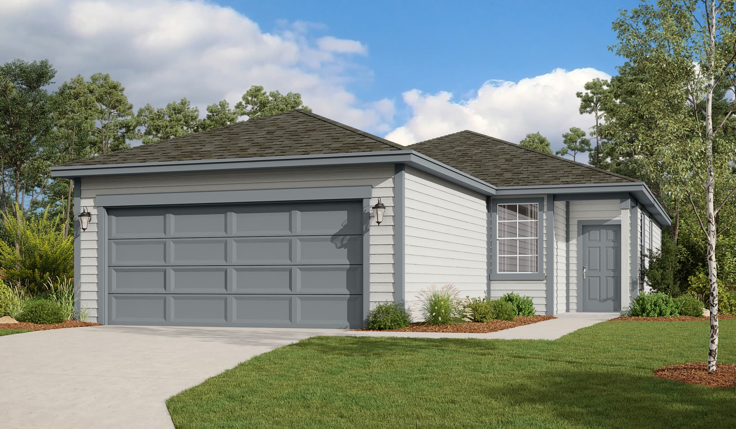 Hunter's Place 1237 Trinity Craftsman Elevation
