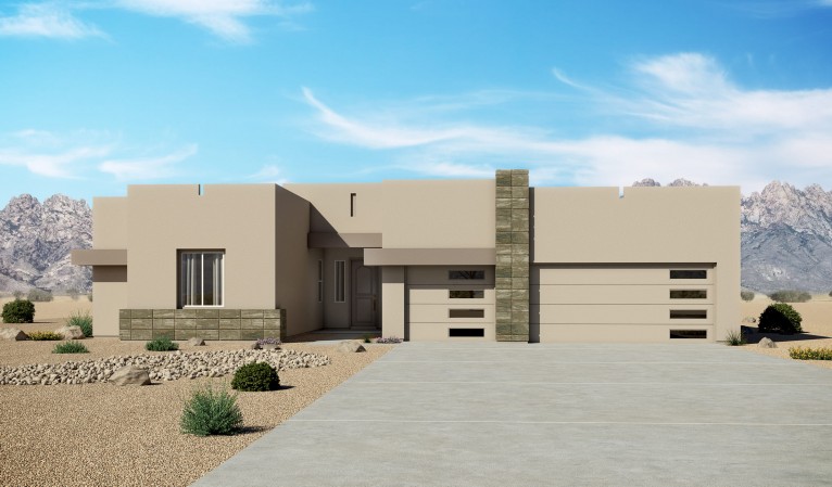 Mariposa Estates 3012 Contemporary Elevation