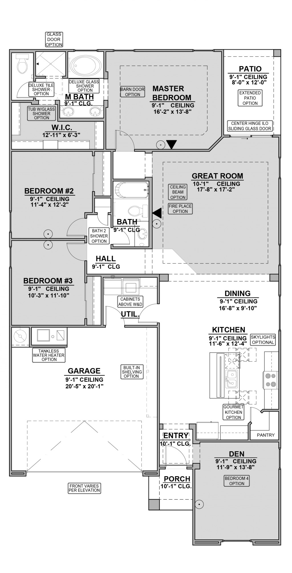 1860 Floor Plans