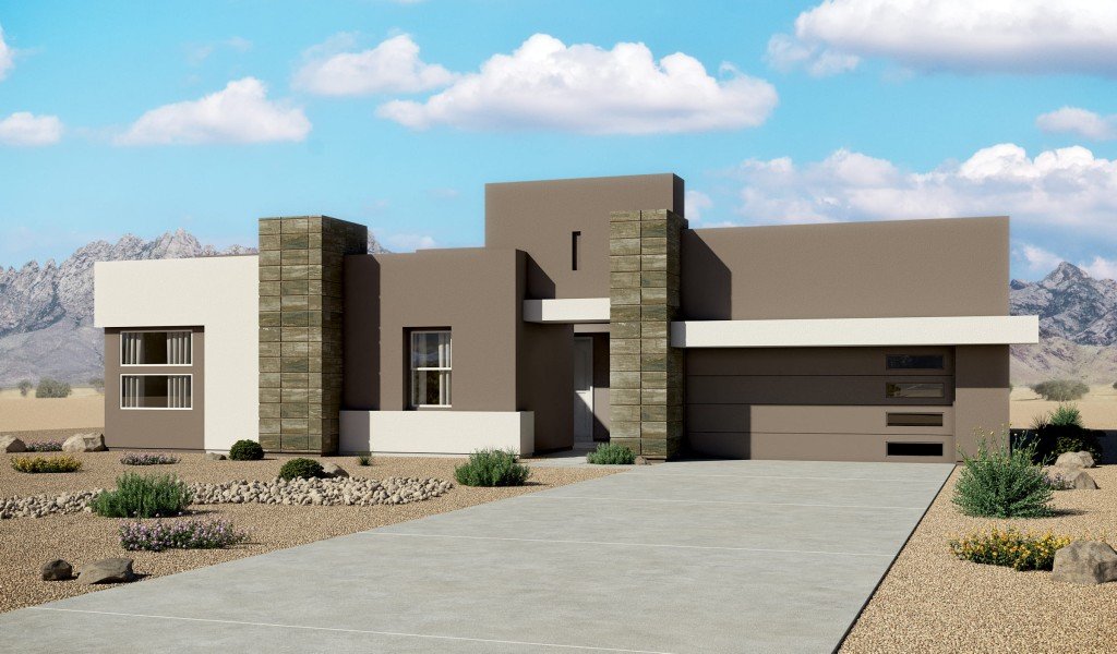 Lomas Encantadas 2529 Contemporary Elevation