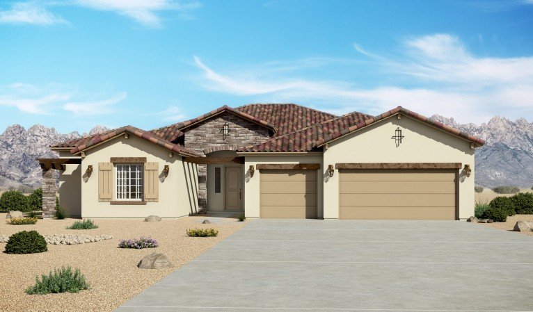 The Bluffs 3012 Tuscan Elevation