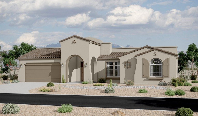 Red Hawk Estates 3627 Spanish Elevation