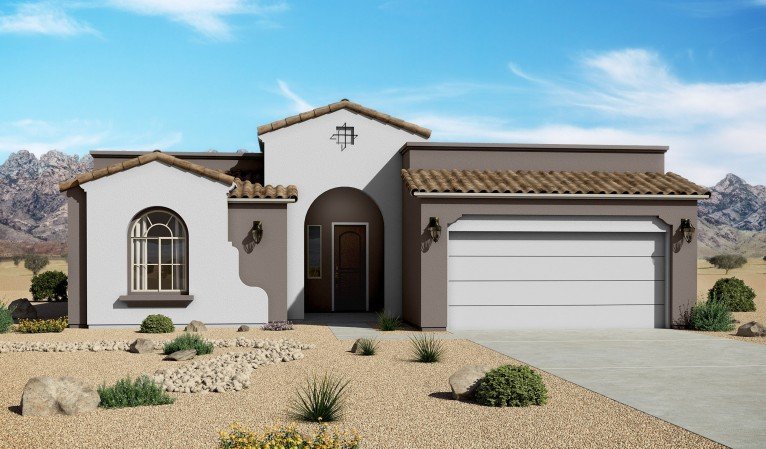 Red Hawk Estates 2144 Spanish Elevation