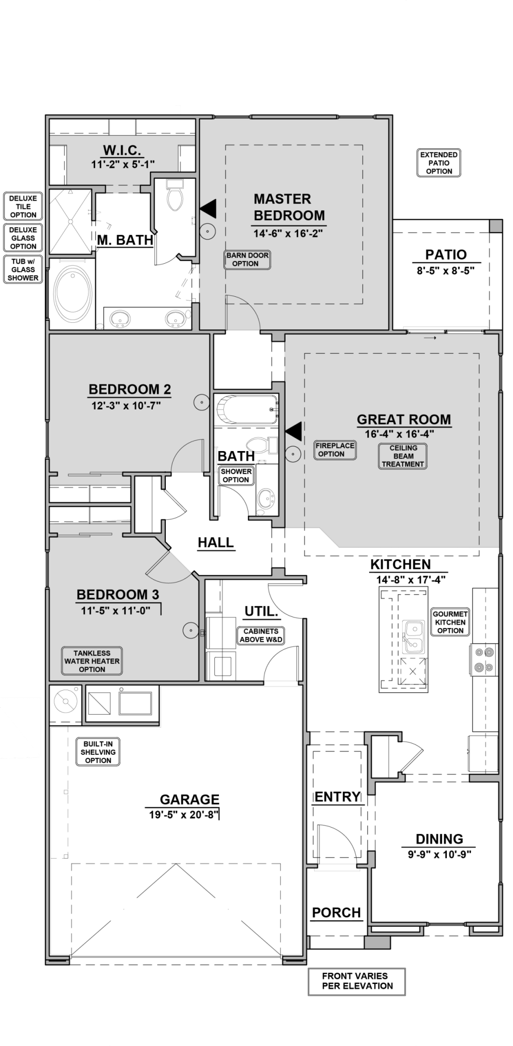 Paseo Del Este 8_ Willow 1649 floorplan