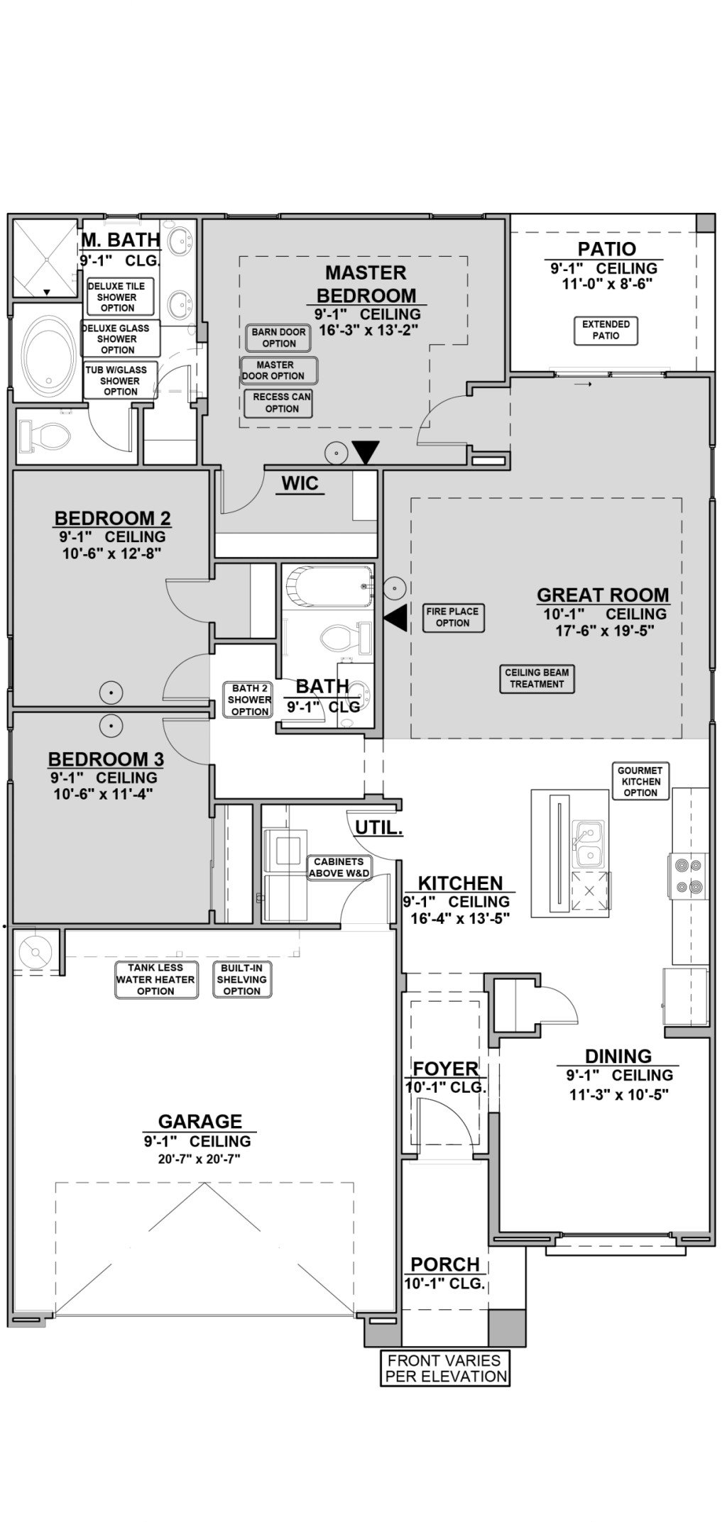 Sunset Valley Sierra 1630 Layout Sunset Valley Sierra 1630 Layout