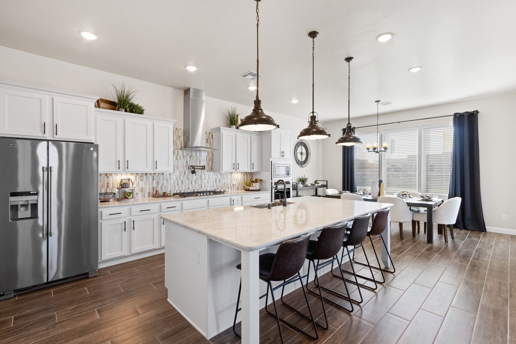 Hakes Brothers Model Home Kitchen