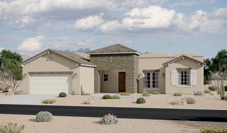 Rancho Del Gallo 2088 Andalusian Elevation