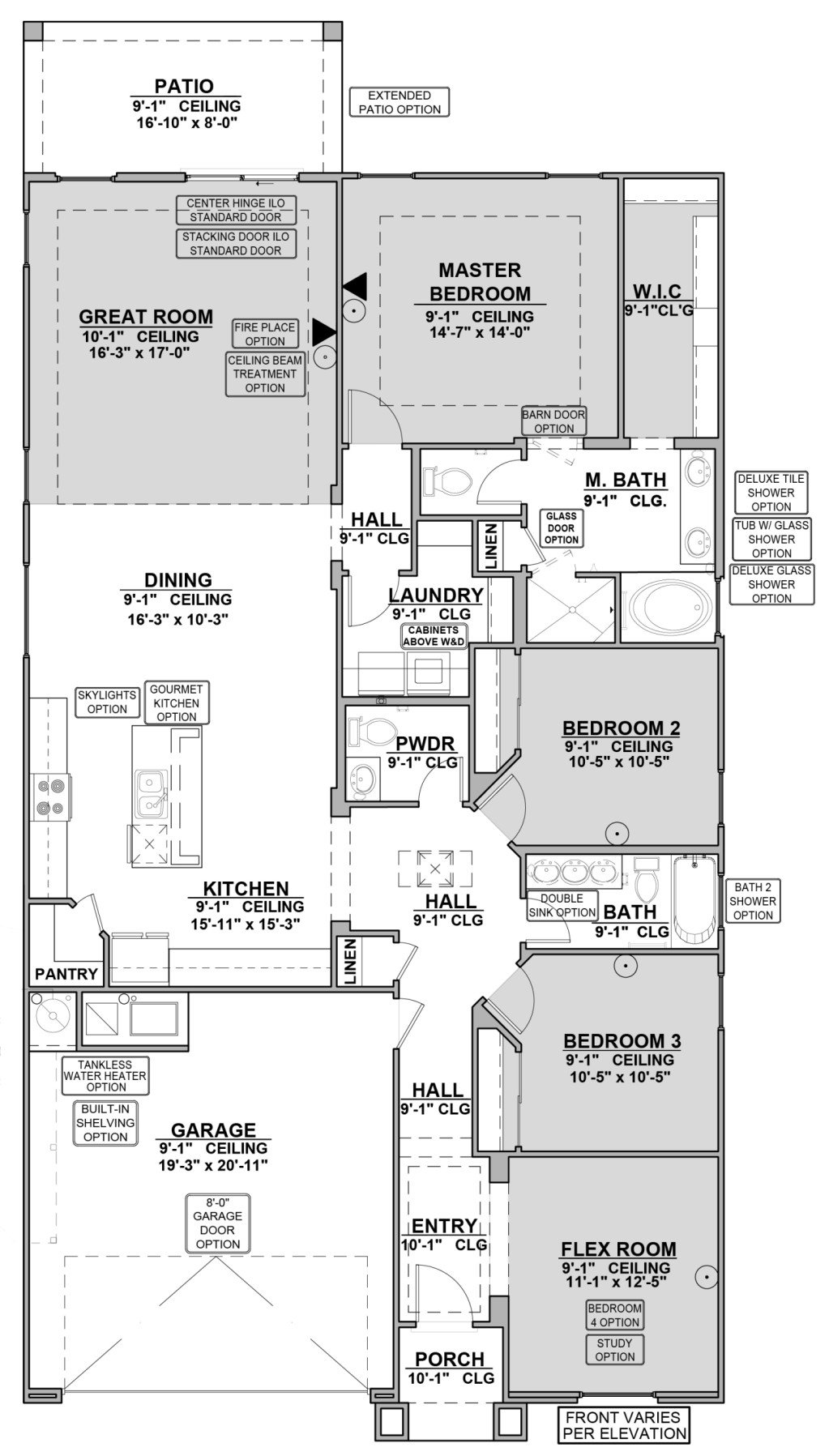 Peyton Estates 7 &8 1957 floorplan Peyton Estates 7 &8 1957 floorplan
