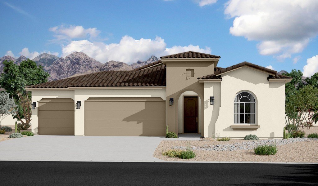 Red Hawk Estates 2 2124 Mediterranean Elevation