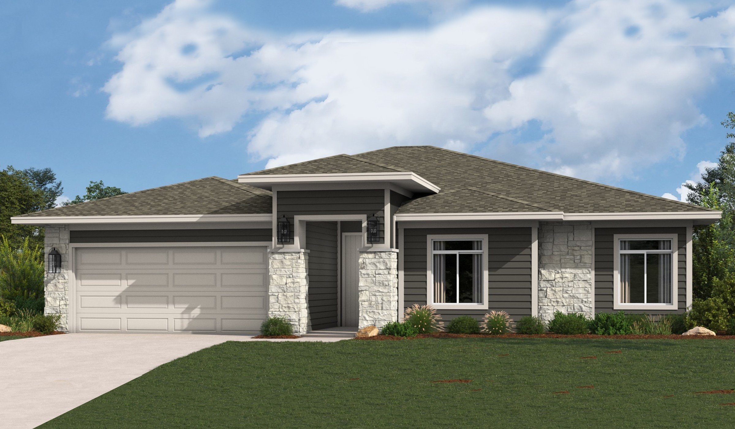 Modern Prairie Elevation