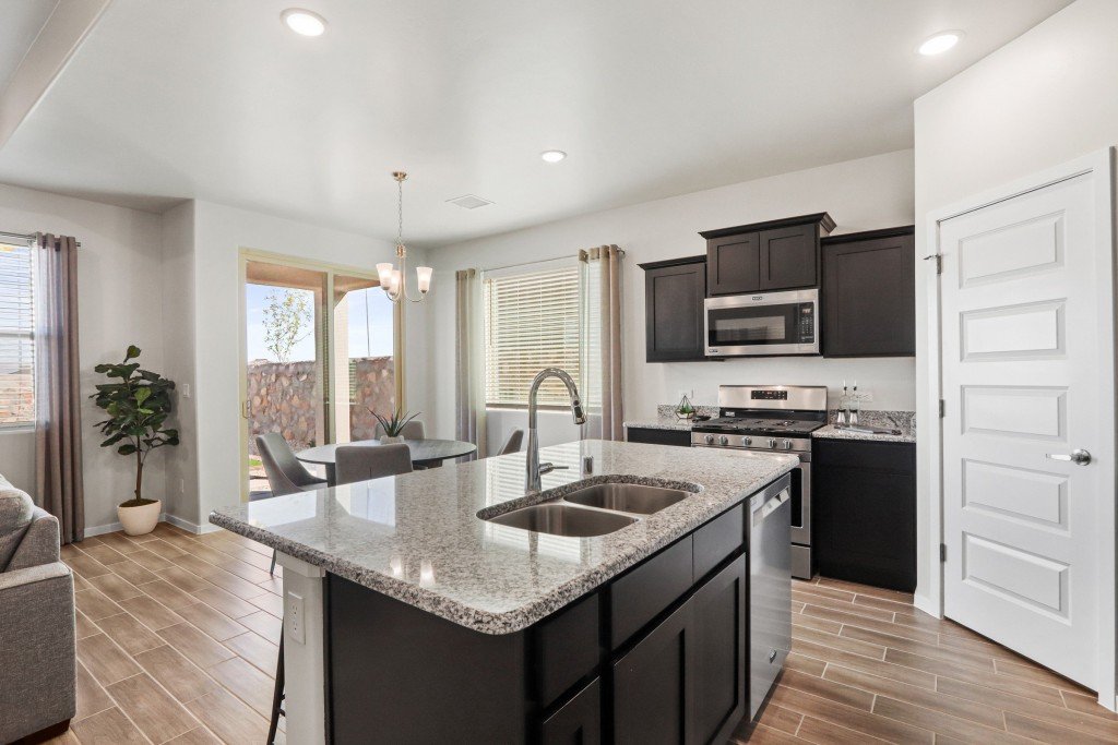 Kitchen - Peyton Estates Model Home