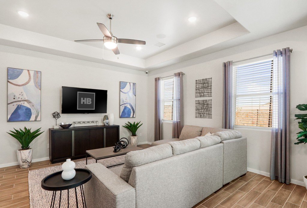 Living Room - Peyton Estates Model Home