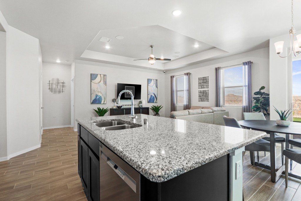 Kitchen - Peyton Estates Model Home