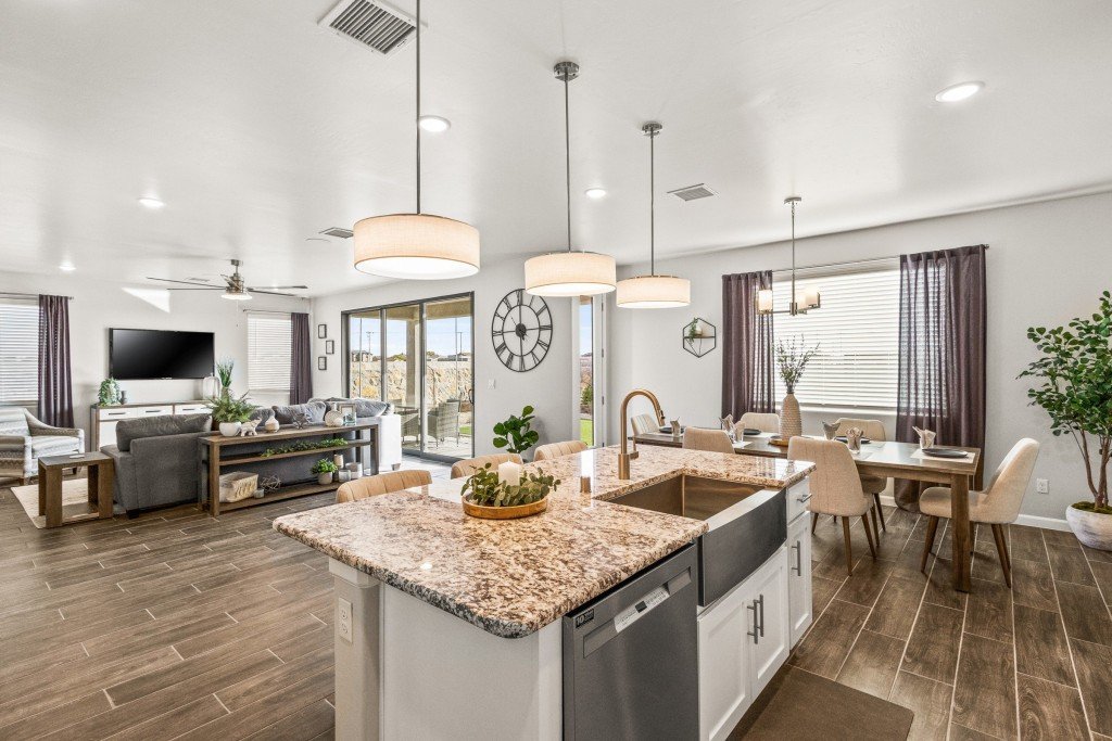 Kitchen - Painted Desert - Timberon Model Home