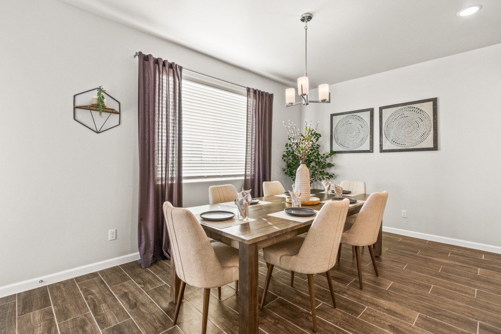 Dining Area - Painted Desert - Timberon Model Home