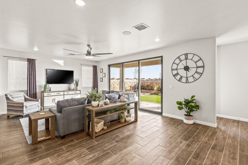 Living Room - Painted Desert - Timberon Model Home