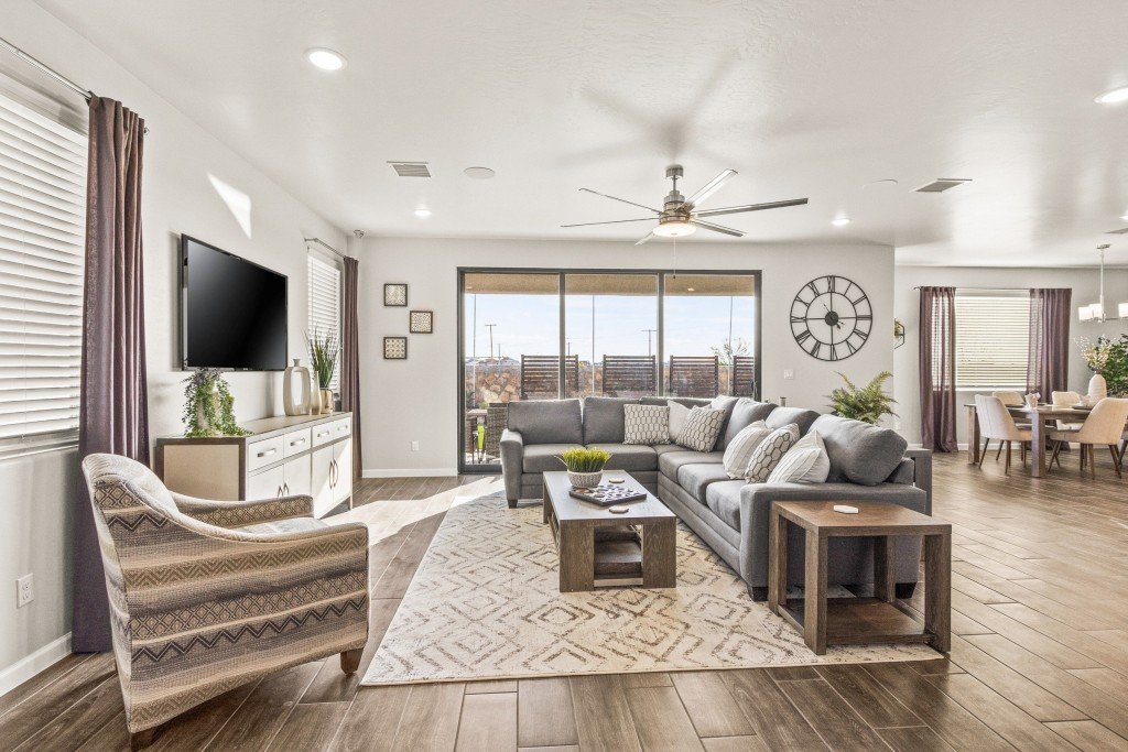 Living Room - Painted Desert - Timberon Model Home