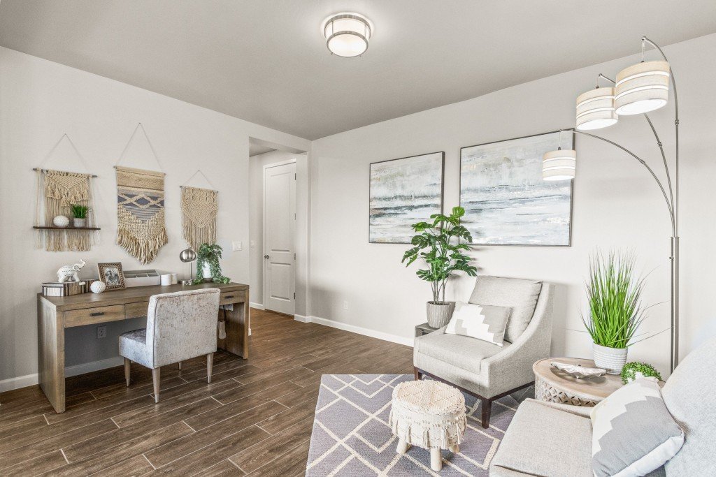 Living Room - Painted Desert - Timberon Model Home