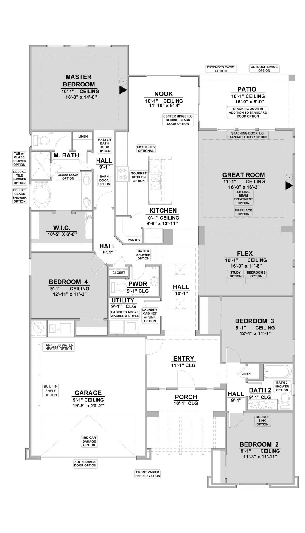 RHE 2350 SILVERLEAF FLOORPLAN