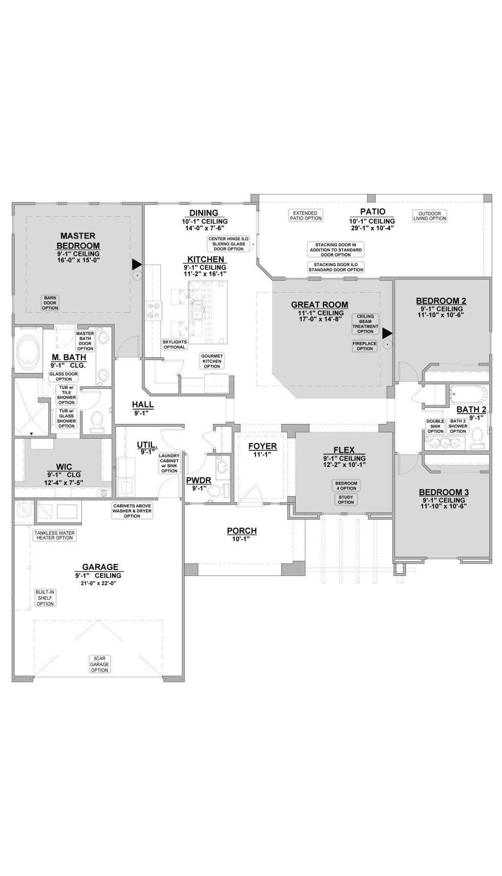 Ranch del Gallo 2088 ROOSEVELT Floorplan