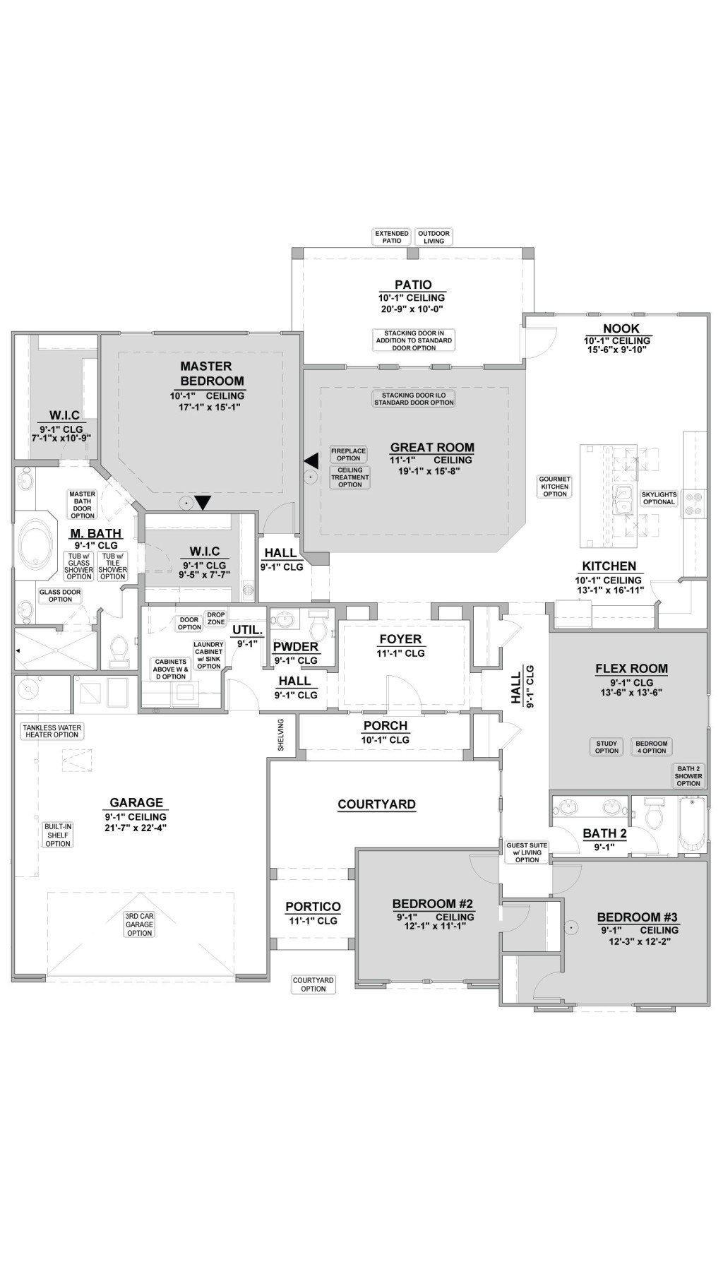 Ranch del Gallo 2516 MCKINLEY Floorplan Ranch del Gallo 2516 MCKINLEY Floorplan