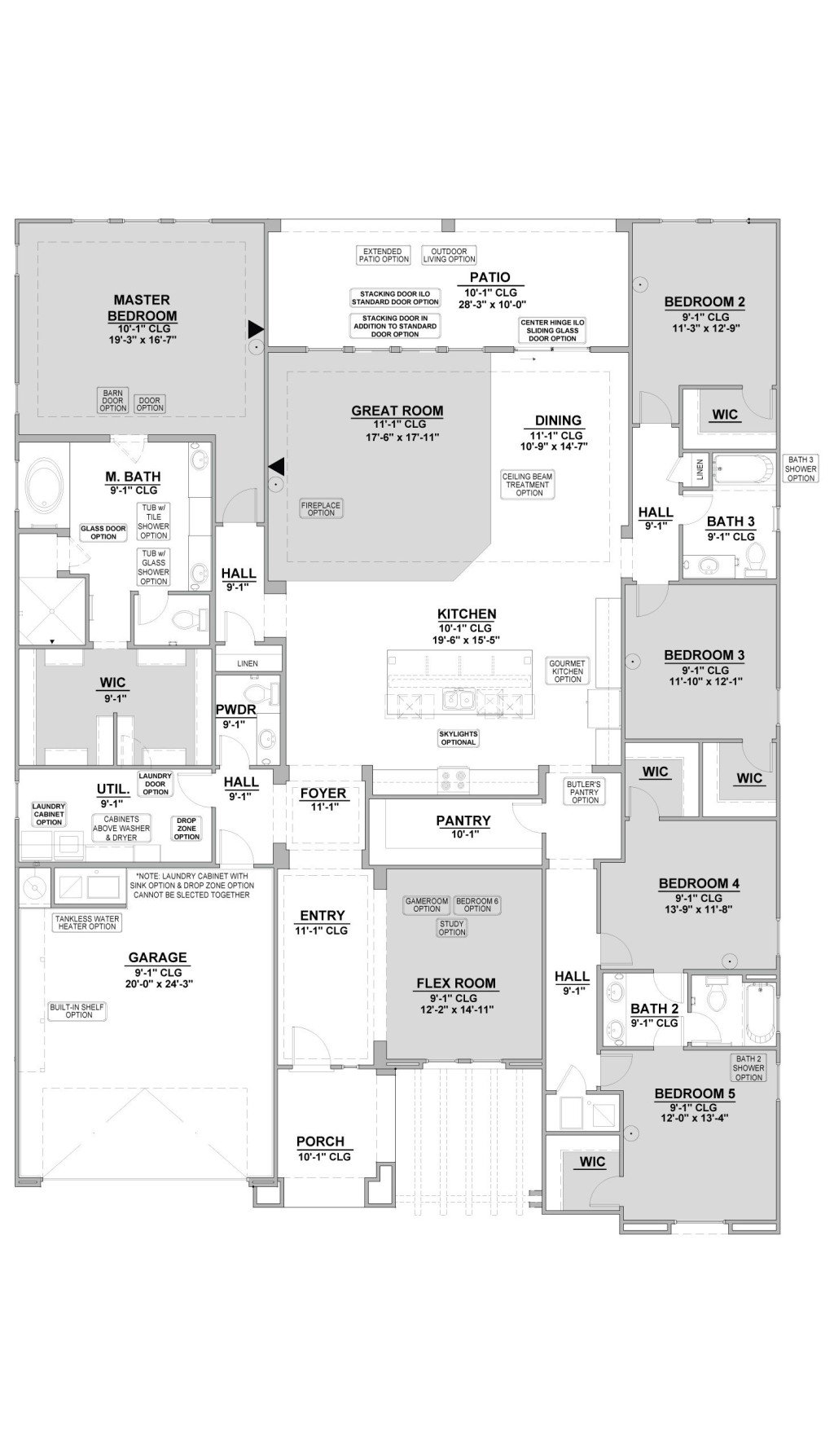 Ranch del Gallo 3627 GRANT Floorplan