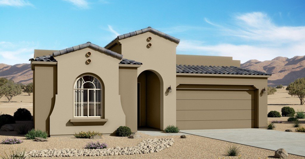 Los Diamantes 2119 Spanish Colonial Rendering