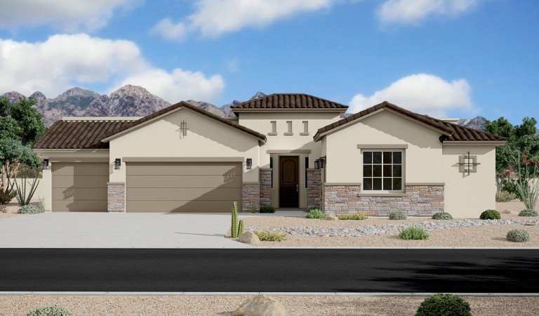 Red Hawk Estates 2373 Tuscan 4CG Rendering