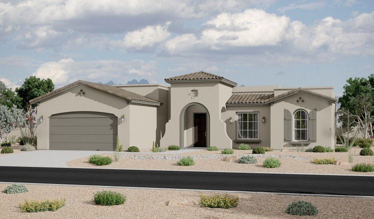 Red Hawk Estates_2088_Spanish Colonial_Rendering