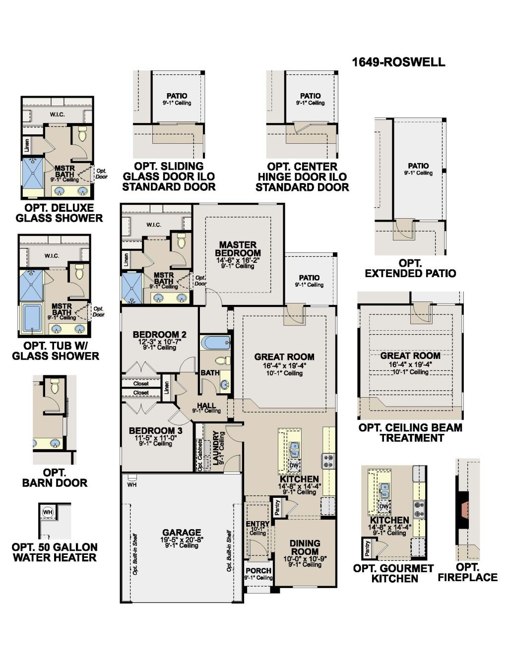 1649 Roswell Home Design Layout 1649 Roswell Home Design Layout