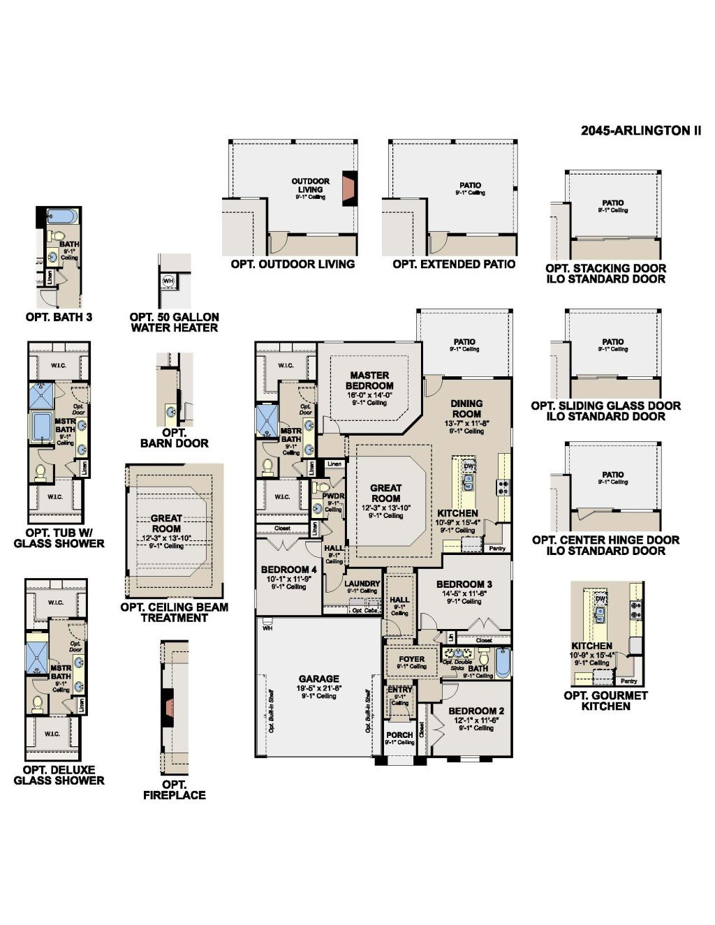 2045 Arlington Home Design Layout 2045 Arlington Home Design Layout