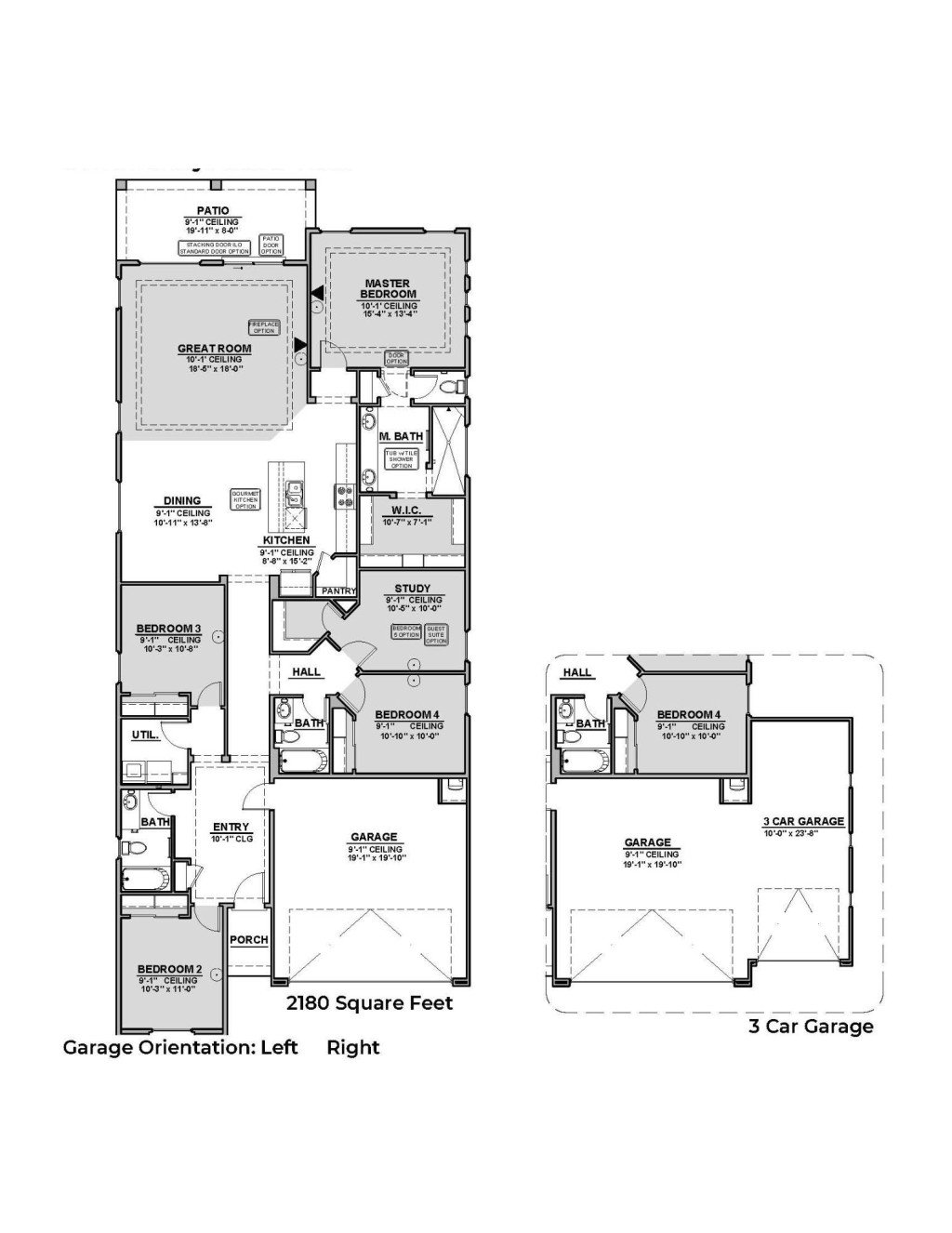 2180 Alameda Home Design Layout