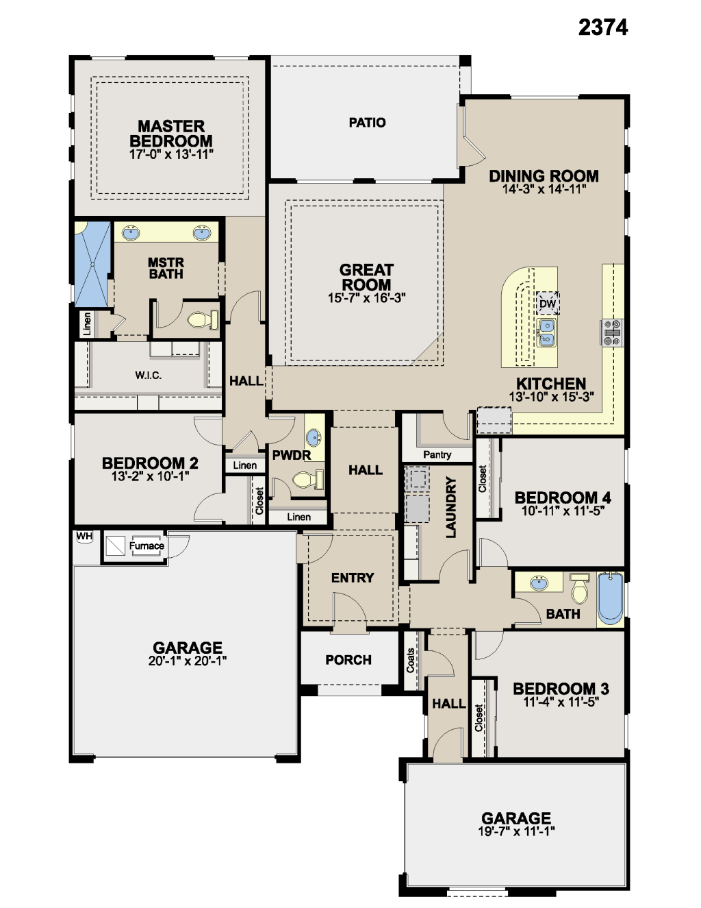 Paloma Home Design Layout